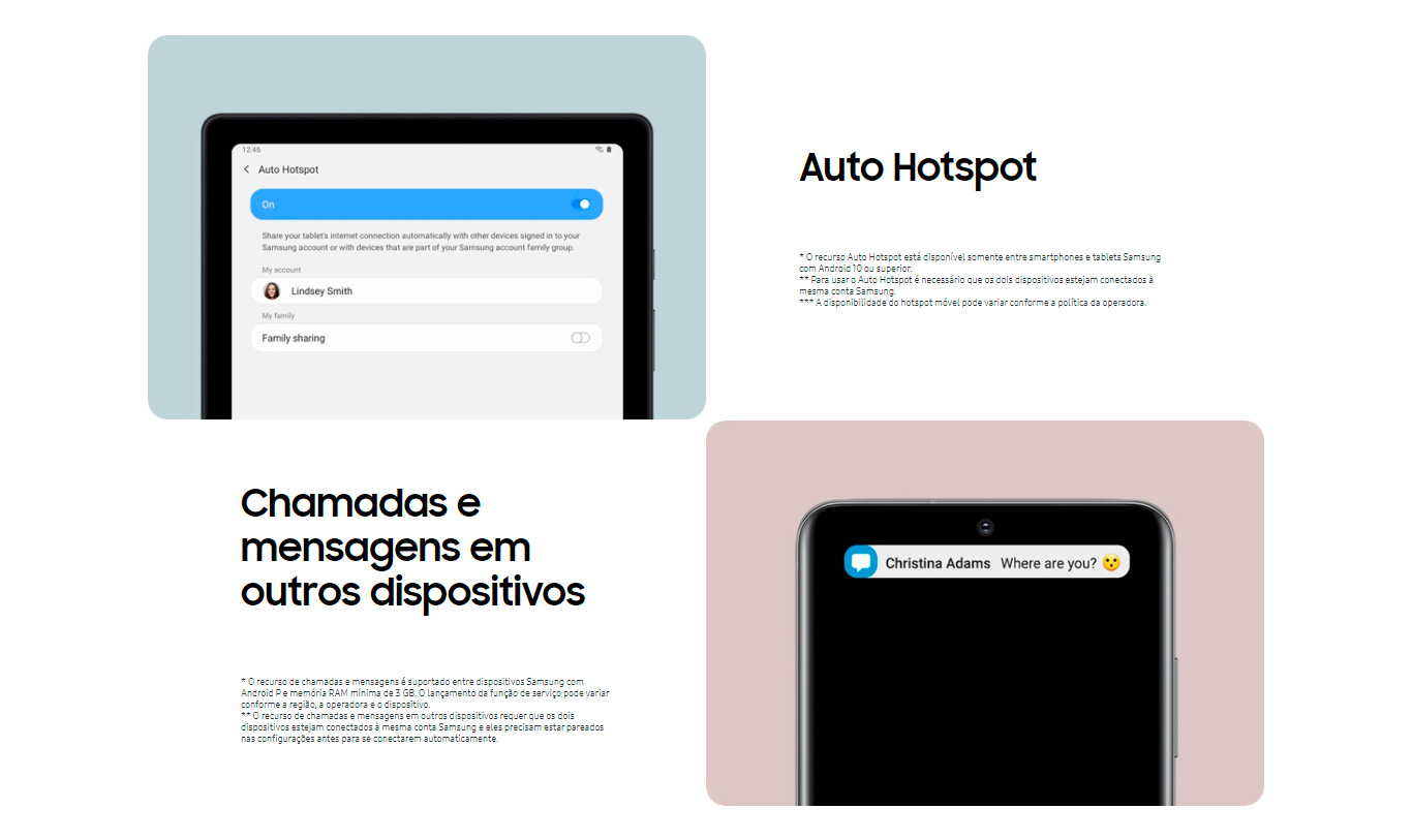 Tablet Samsung Galaxy A7 WiFi T500 64GB 3GB RAM Tela Grande 10.4